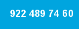 922 489 74 60